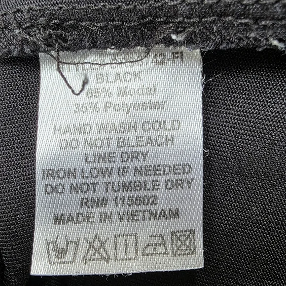 Lush Black Sleeveless Maxi Dress With Side Slit Size L - Picture 5 of 6